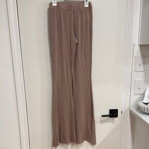 Three Bird Nest Tan Wide Leg Pants